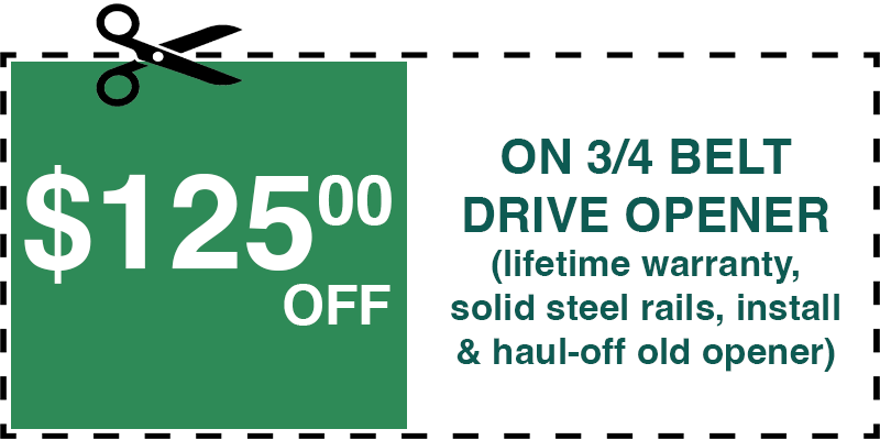 125 off garage door opener Mount Vernon