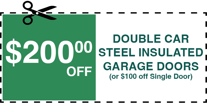 200 off garage door repair Mount Vernon