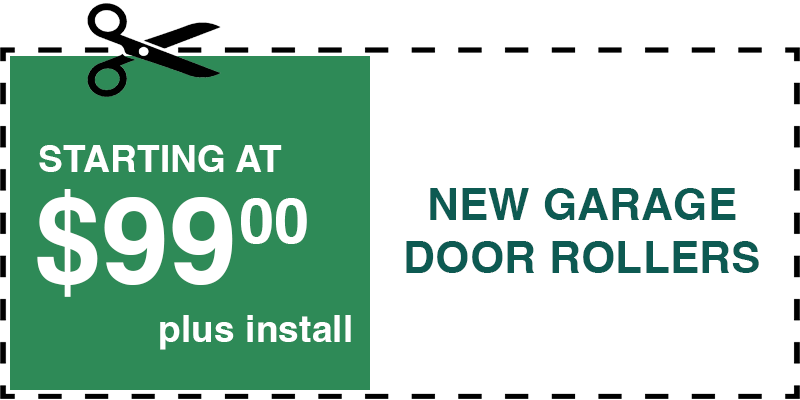99 new garage door rollers Mount Vernon